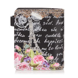 Shagwear Wallet Money Purse For Young Women – Girls Wallet Money Purse Various Colours And Designs: Black