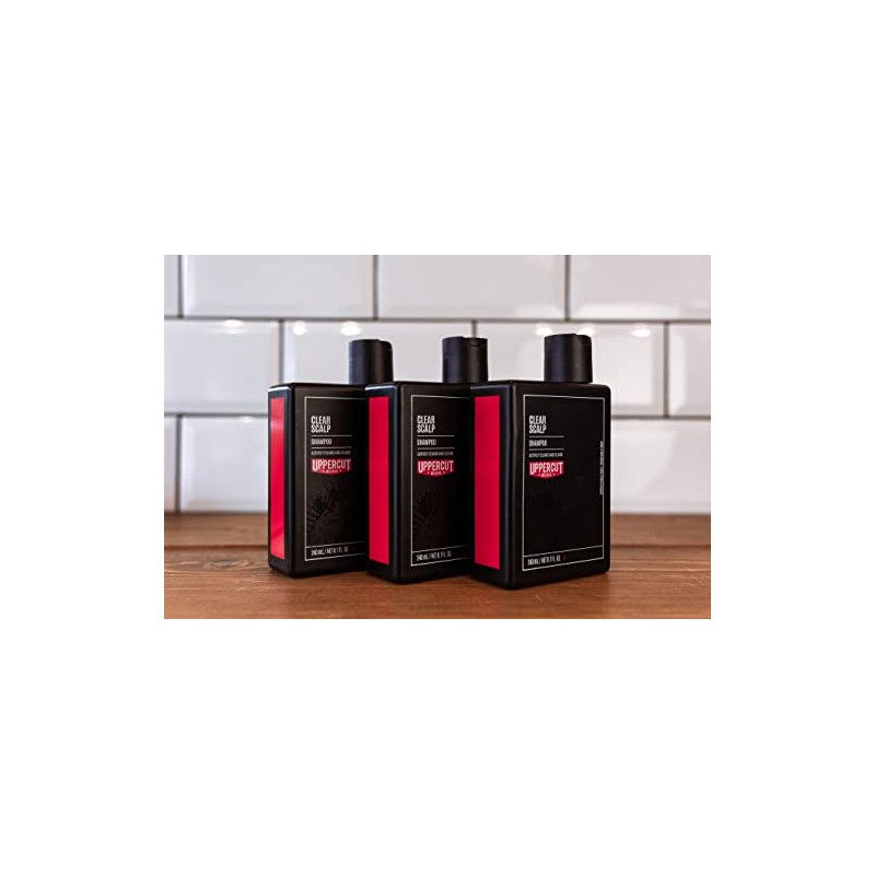 UPPERCUT DELUXE Clear Scalp Shampoo, 8.0 fl. oz.