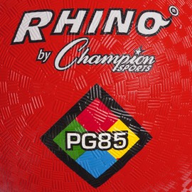 Champion Sports Champion Sports Rhino Playground Balls 8.5" D - Two Ply, Nylon Wound, RED