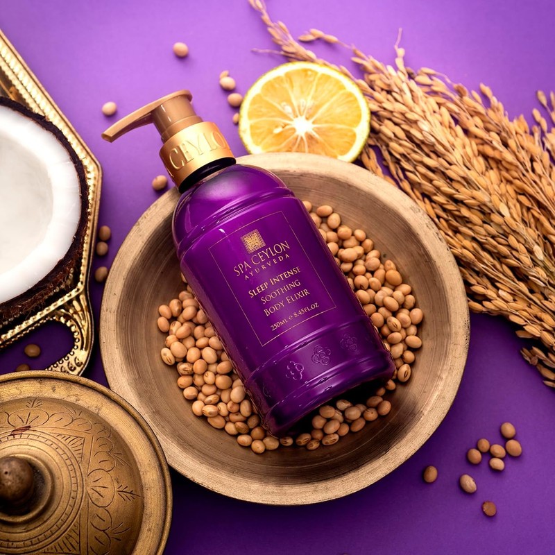 SPA CEYLON Sleep Intense Soothing Body Elixir 250ml Ayurvedic Body
