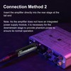 Mic Preamp with 28dB Gain, Compact Dynamic Microphone Booster with