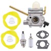 Wondrify UT-08520 Carburetor for Homelite 26CC UT-08520 UT-08921 UT-08550 UT-08951