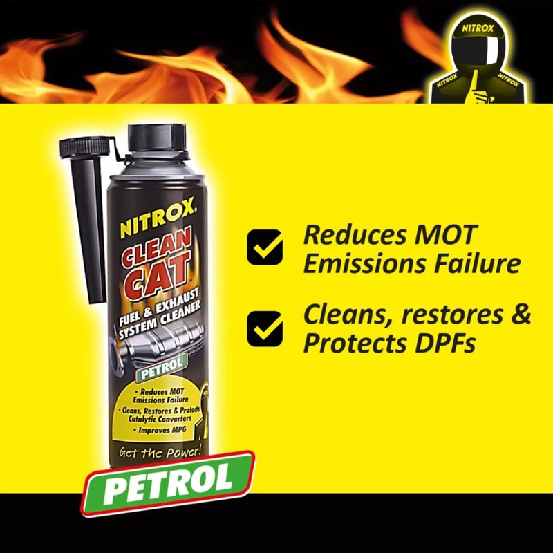 Nitrox Catalytic Converter Petrol Cleaner, 17 Fl Oz