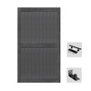 S&Z TOPHAND® 48in x 84in MDF Deep Gray Barn Door,