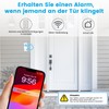 WiFi Wireless Doorbell Outdoor Waterproof Compatible with Smartphone App, Front