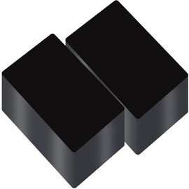 MUKLEI 200 PCS 3.4 x 2.1 Inch Black Metal Business Cards, 0.21MM Thickness Aluminum Blank Cards, Sublimation Metal Name Card for Laser Engraving