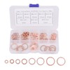 waves Copper Ring Crush Washer Gasket Set M4 M5 M6