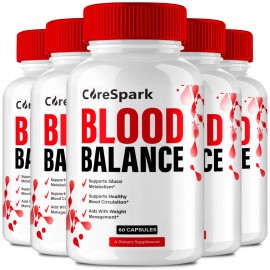 Ideal Performance (5 Pack) CoreSpark Blood Balance Capsules, Healthy Circulation & Stable Levels