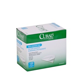CURAD Sterile Non-Adherent Dressing Pads, 2" x 3", Perfect for Wound Care, Pack of 1200
