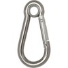 TRUSCO TSKH-8A Stainless Steel Carabiner Harken A Type 0.3 x 3.1 inches (8 x 80 mm)