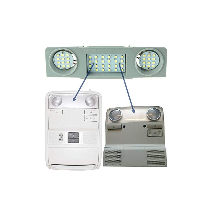 LED Interior Lighting Module – Main Lighting + Reading Light