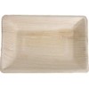 KOKA Palm Leaf Disposable Plates Rectangular Environmentally Friendly Disposable Tableware