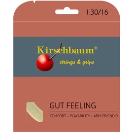 Kirschbaum Unisex's Gut Feeling String Set-Off-White, 1.3 mm