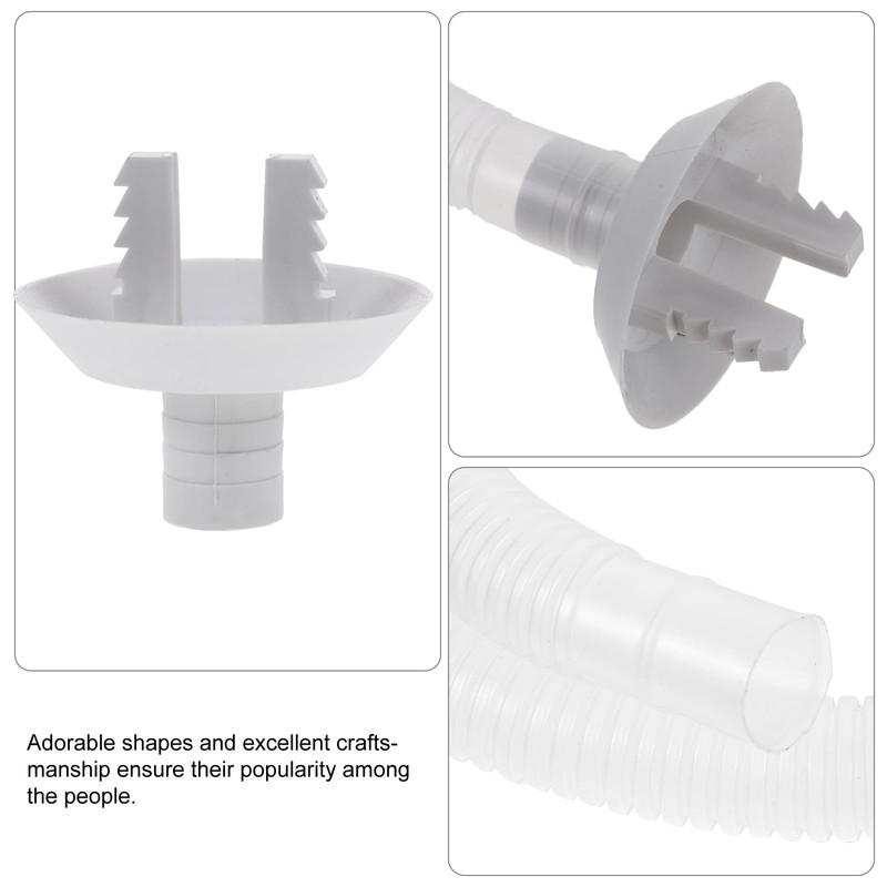 Housoutil 1 Set Drain Fitting for Air Conditioning Drain Pipe