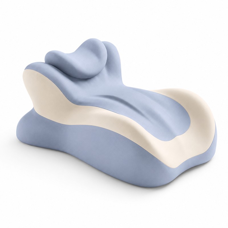 Memory Foam Prone Reading Pillow for Bed – Multi-Position Support