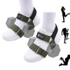 Portable Tibialis Trainer for Dumbbell - Adjustable Leg Extension &
