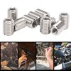 Threaded Insert Reducing Nut M6 x 1 Female Thread and