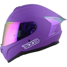 Casco para Moto Extreme - Casco Motocicleta Marca Edge - Visor Doble ANTIVAHO - Cascos para Motos Certificados Dot Moto - Accesorios para Moto