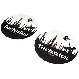 Magma 60678 Technics Slipmat Endor, black,white