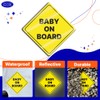 GEEKBEAR Baby on Board Car Sign - Sticker or Magnet