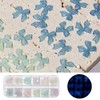 핑쇼110 Glow-in-the-Dark Nail Art Set - 60 Pieces with Trendy