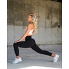 OQQ Women's 2 Piece Yoga Legging Seamless Workout High Waist