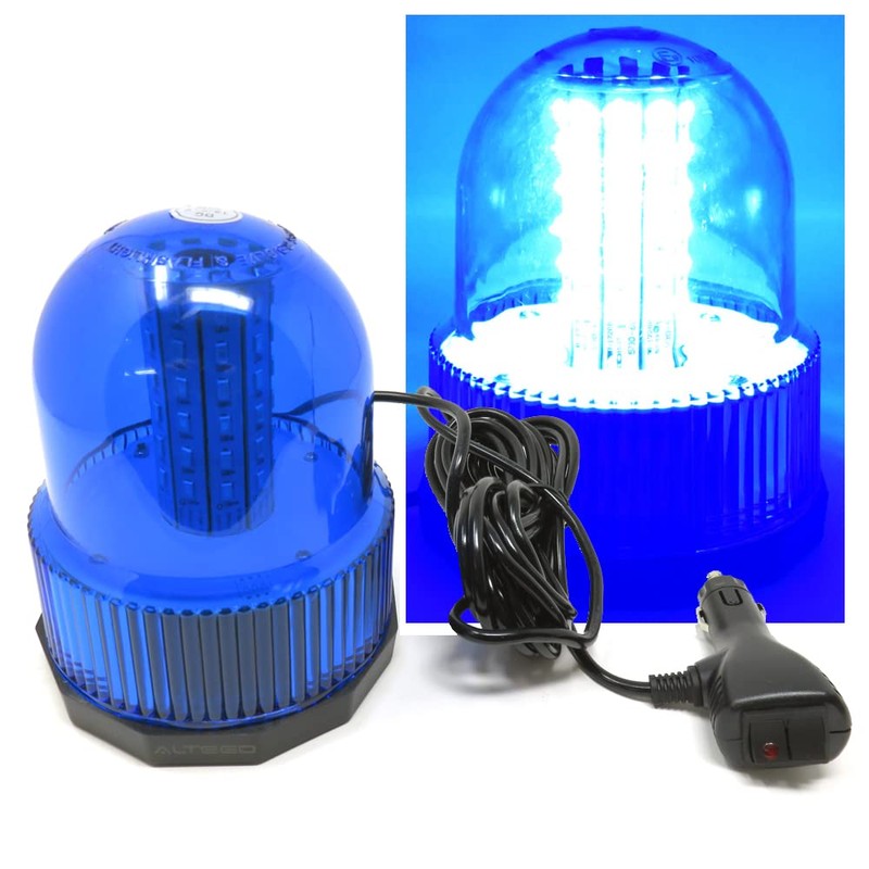 ALTEED Patrump LED Rotating Light, Blue Glowing SMD5730 x 60