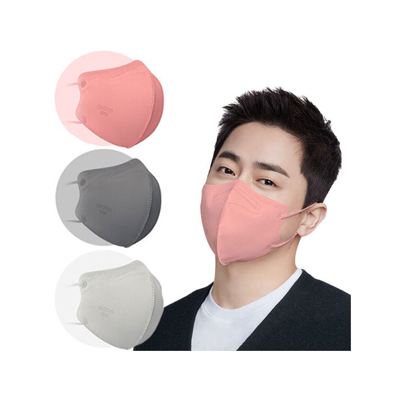 Air Days KF94 Color Fit Mask 50 sheets, small small_dark