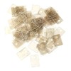 PZRT 100pcs TO-220 Natural Transparent Rectangle Shape Mica Insulator Sheet with Hole 18mmx13mmx0.12mm