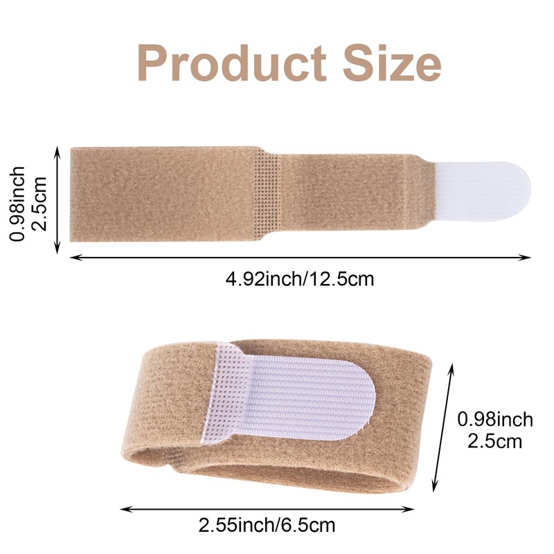 AYNKH 3PCS Finger Buddy Wraps Tapes, Fabric Toe Brace Splint