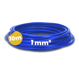 Kalitec 10 m H05V-K 1 mm² Dark Blue Wiring Cable Core Cable