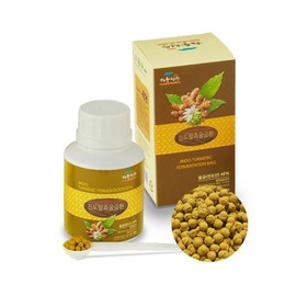 Jindo Fermented Turmeric Pills 100g can of turmeric pills (1 month) Domestic / 진도 발효 강황환 울금환 100g 1통 (1개월) 국내산