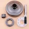Mtanlo .325"-7T Clutch Drum Sprocket Rim Oil Pump For Husqvarna