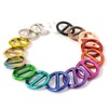 Ganzoo © O-Ring with Bridge, Pack of 4, 20 mm