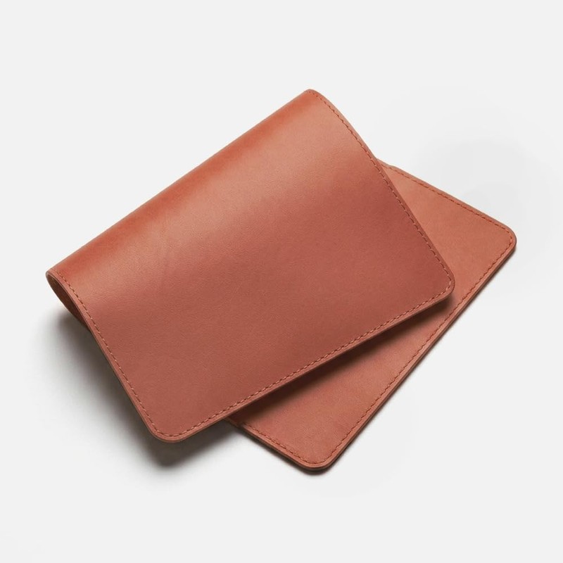 Handmade Leather Book Cover, Small Bible Cover, Made in Japan,