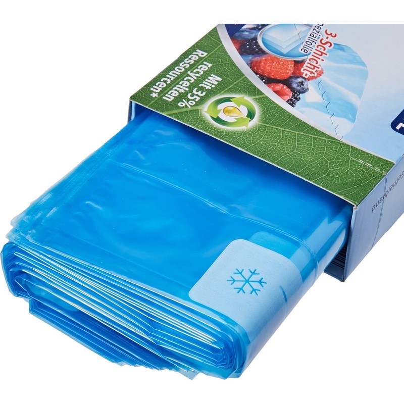 Toppits Gefrierbeutel 2 Liter Transparent, 35 Stück