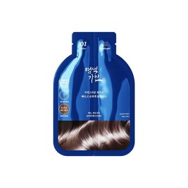UnKnown Dye Artist 3-Minute Self Gray Gray Cover Natural Dye (Tick) 1 box for 5 servings 1 box for 5 servings / Natural Black / 염색가인 3분 셀프 새치 커버 천연 염색제 (택) 5회분1박스 5회분1박스 / 네추럴블랙