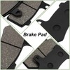 Front and Rear Brake Pads for Harley Road Glide 2008-2021,