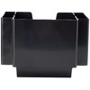 Bar Caddy Angular | Plastic Bar Caddy Black, Bar Storage,