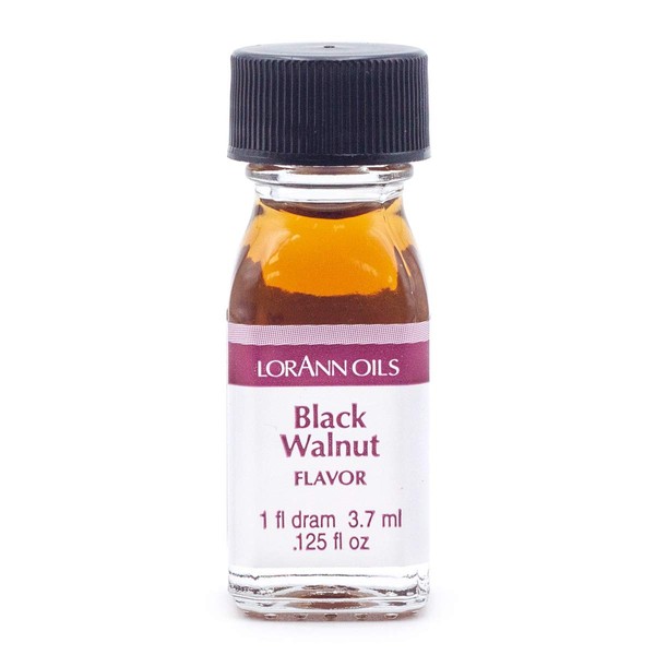 LorAnn Black Walnut SS Flavor, 1 dram bottle (.0125 fl oz - 3.7ml - 1 teaspoon)
