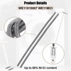 WE11M23 WE11X10007 Dryer Heating Element Kit with 2 Coils 6