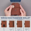 VON HEESEN Slim Wallet with RFID Protection, for Men and