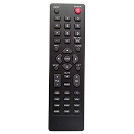 Replacement Remote Applicable for Dynex TV DX-46L150A11 DX-55L150A11 DX-32L151A11 DX-32L152A11 DX-19L200A12 DX-24L200A12 DX-32L200A12 DX-37L200A12 DX-32L220A12 DX-L19-10A DX-L32-10A DX-42E250A12