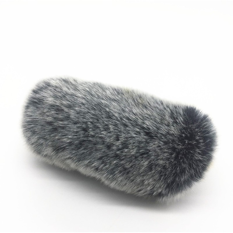 Alpha Depot Wind Jammer Microphone Cover, Windscreen, Windscreen, Wind Protection,