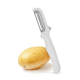 Metaltex 25.27.25 Speedy Peeler, Plastic, Silver