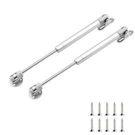 2x Qrity Gas Strut Stay Lift Cabinet Cupboard Door Soft Close Hinges 100 Nm Cabinet Closet Door Gas Spring with Screws