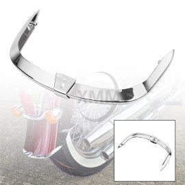 Unbranded Chrome Rear Fender Mudguard Tip Trim Fit For Harley Softail Deluxe FLSTN 05-17