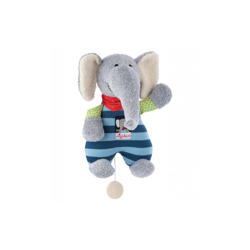 sigikid muziekknuffel olifant Lolo Lombardo 48800