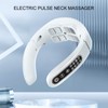 Electric Neck Massager Hot Compress 6 Modes 15 Gears Reduce