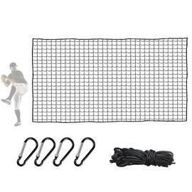 LHMYTREE Pitching Net 3.3 x 6.5 FT Baseball Training,Baseball Rebound Net,Suitable for Backyard Practice Throwing,Receiving,Blocking Tennis,Softball,Soccer,Golf etc.